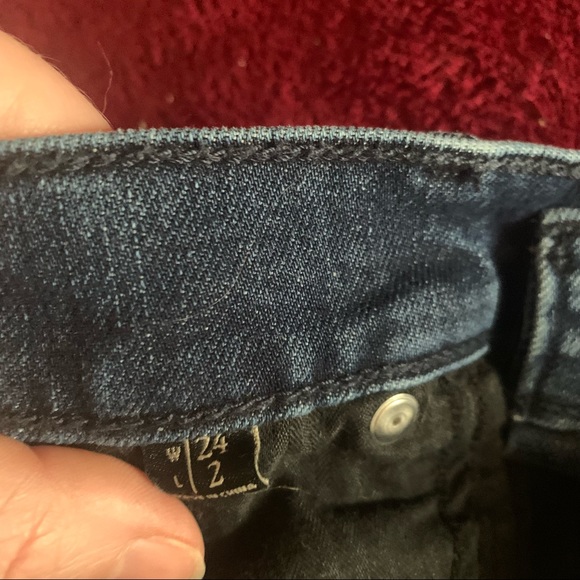 Abercrombie denim shorts with side zipper 24 - Picture 9 of 9